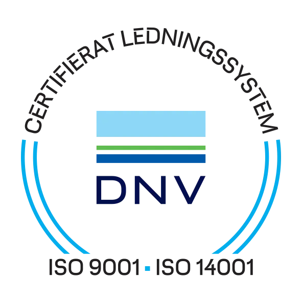 certifiering för iso 9001 och iso 14001