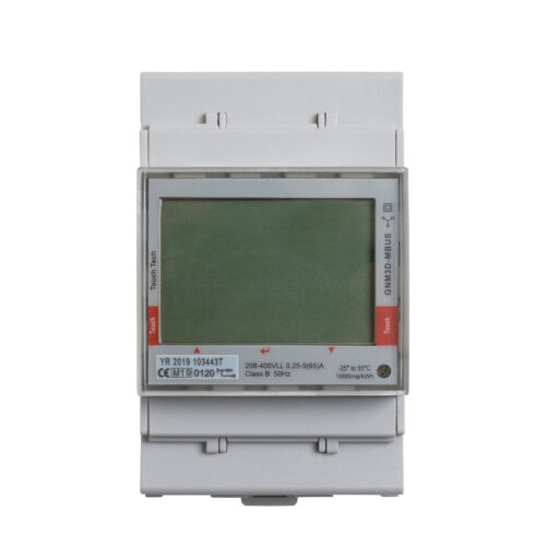 Elmätare 3-fas puls/EG Wireless DIN-skena